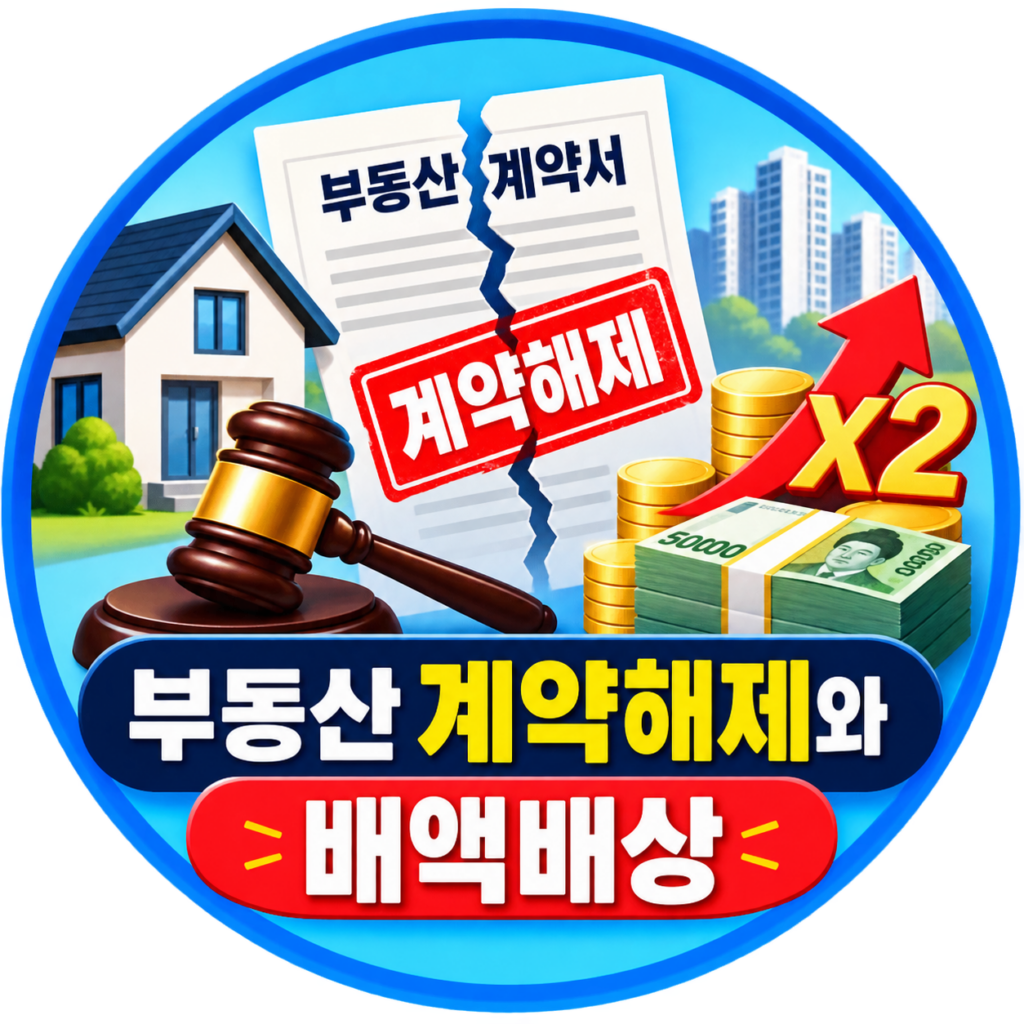 부동산계약헤제와배액배상 썸내일