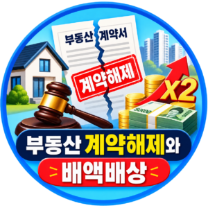 부동산계약헤제와배액배상 썸내일