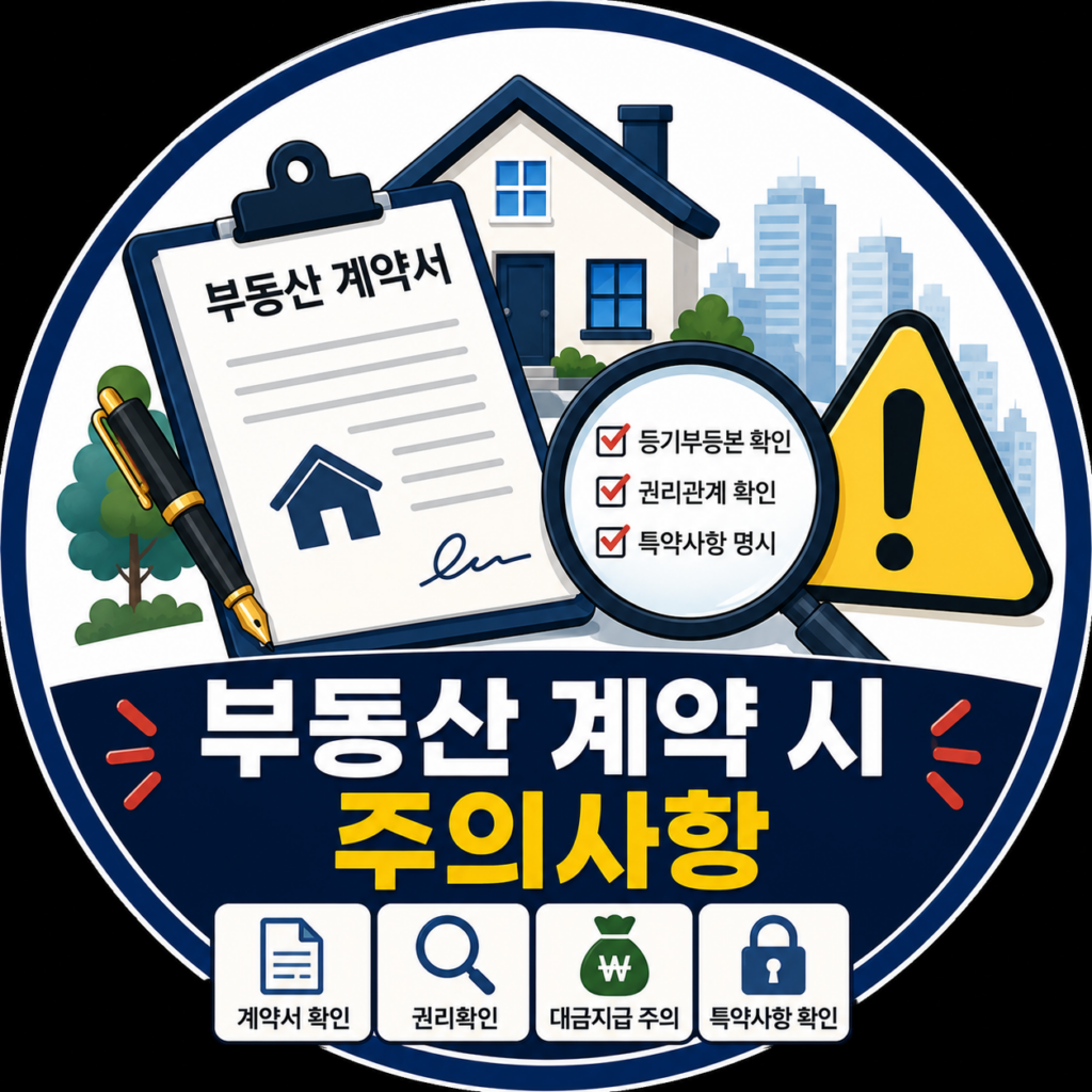 부동산계약시 주의사항 썸네일