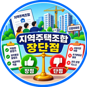 지역주택조합장단점