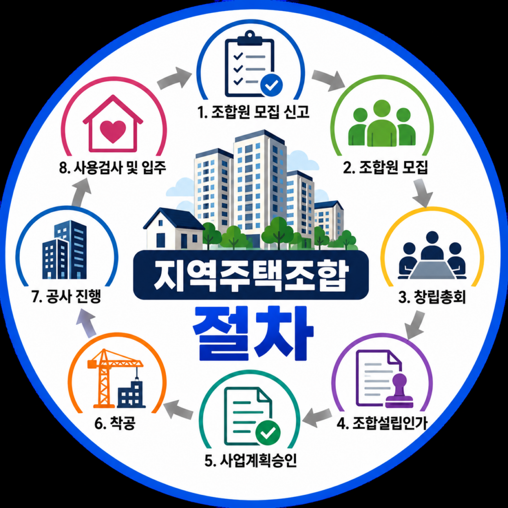지역주택조합 절차