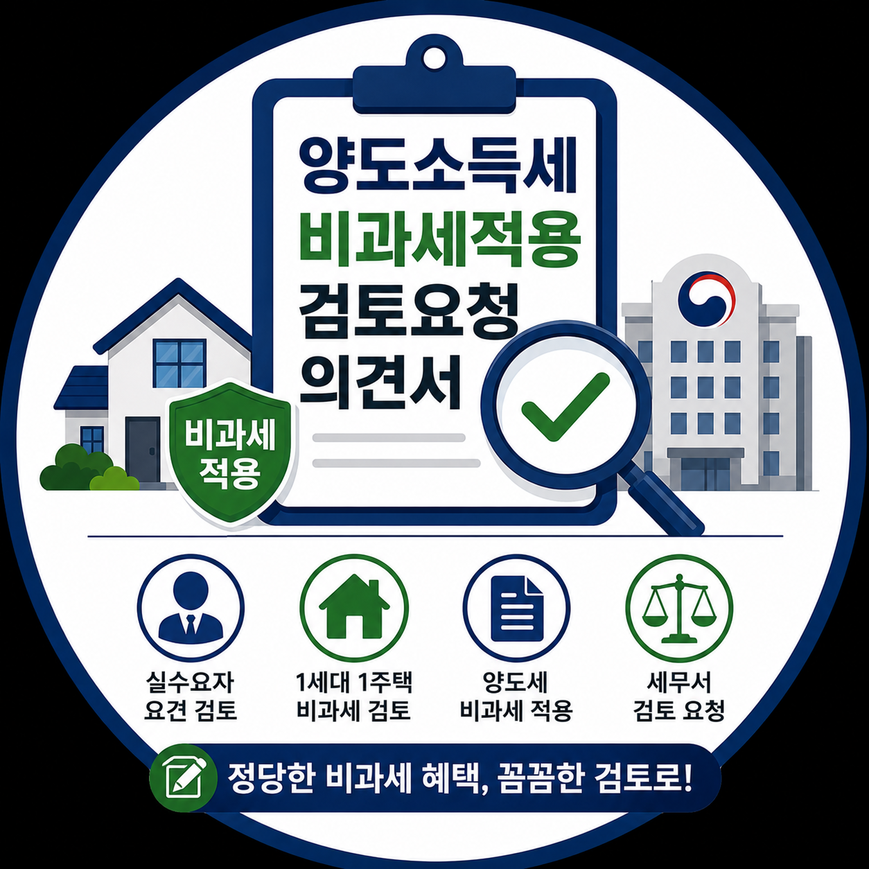 양도소득세 비과세적용 검토요청 의견서