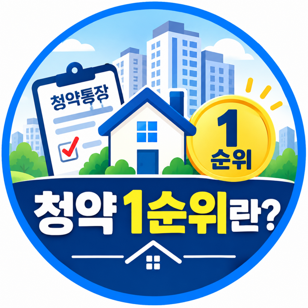 청약1순위란?