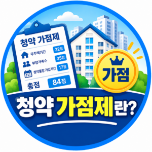 청약 가점제란?