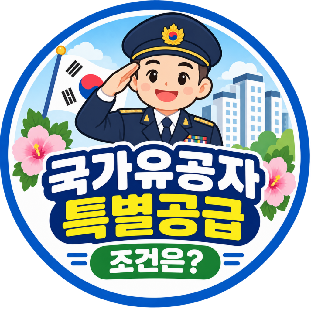 국가유공자 특별공급 조건은?