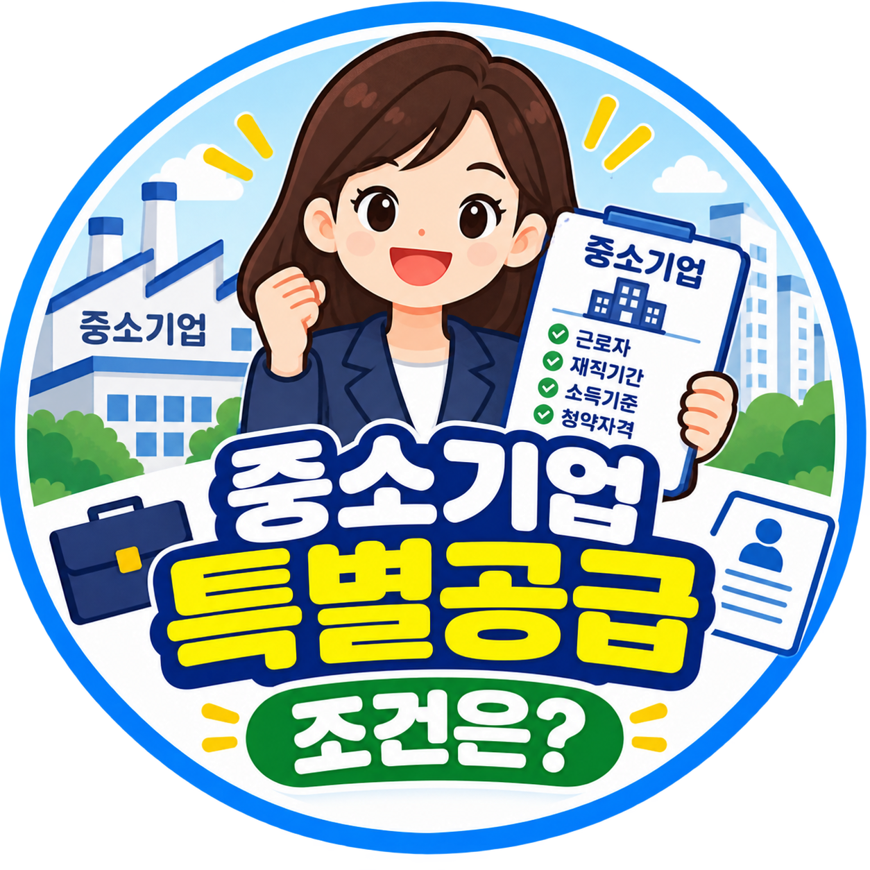 중소기업 특별공급 조건은?