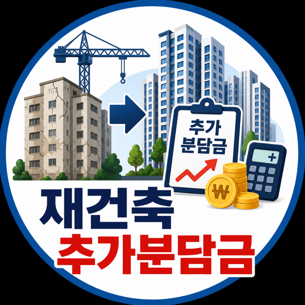 재건축 추가분담금 계산방법