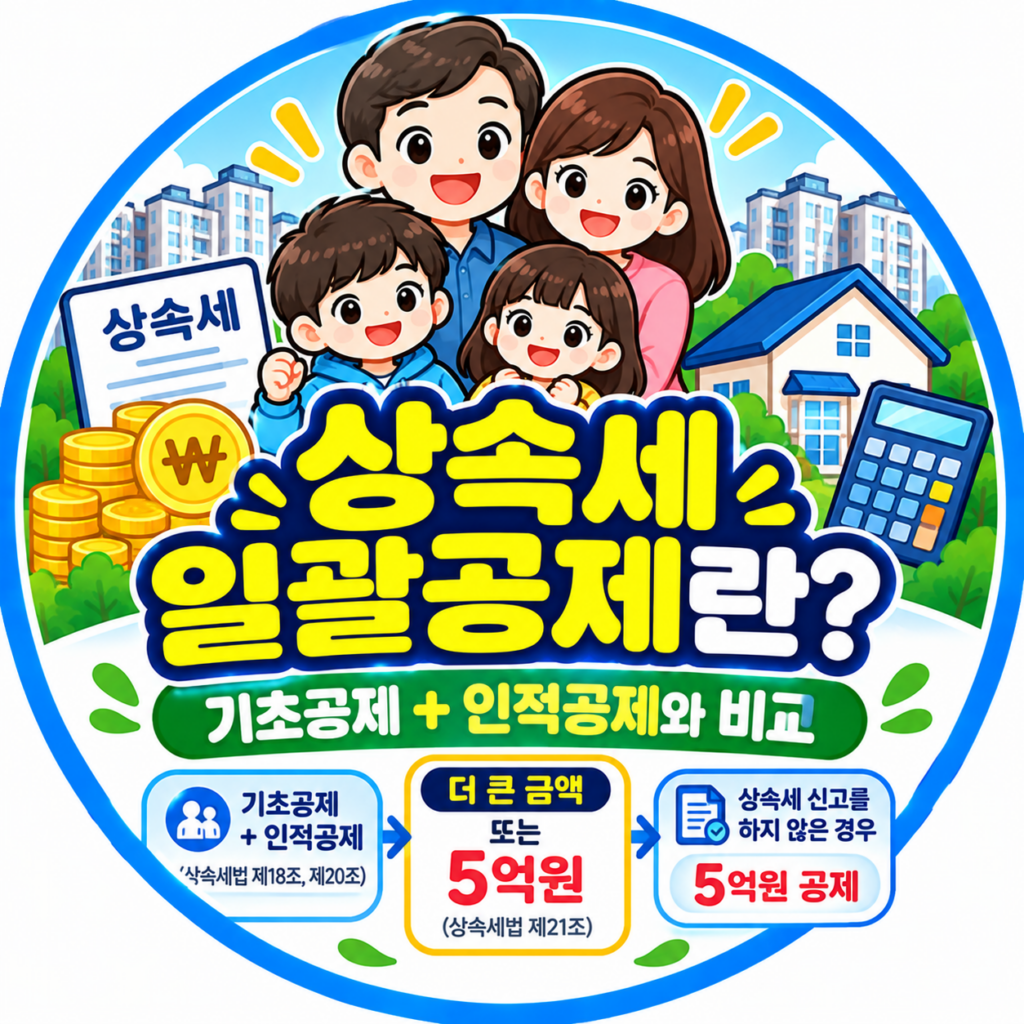 상속세 일괄공제란?