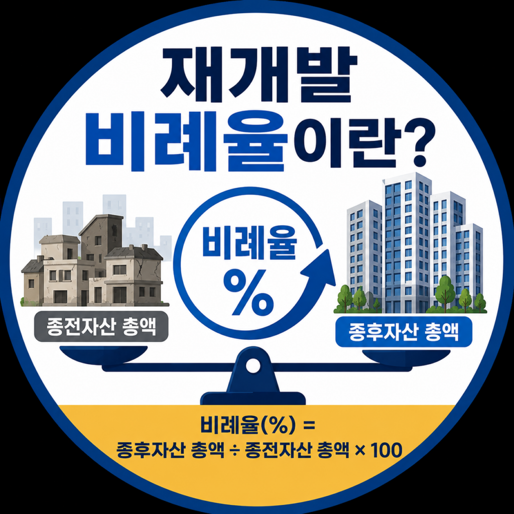 재개발 비례율이란?