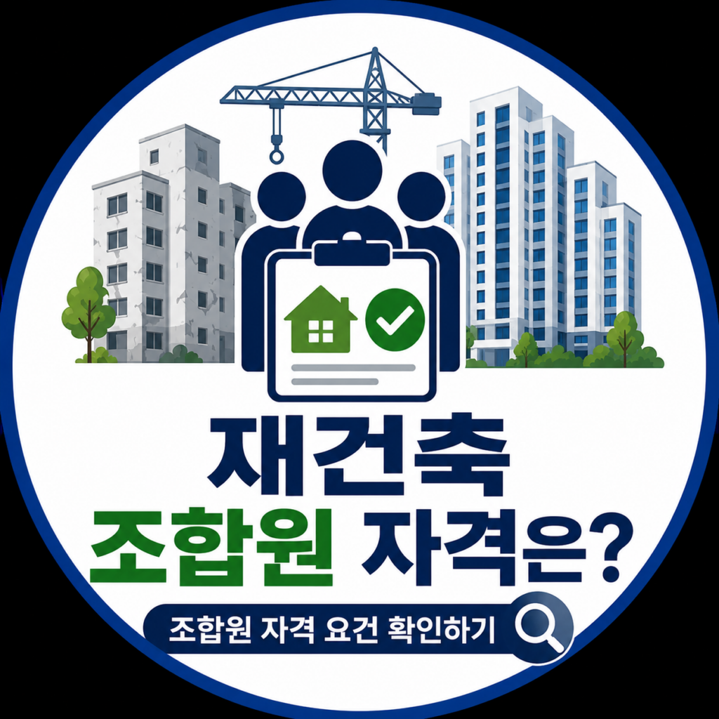 재건축 조합원 자격은?