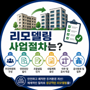 리모델링 사업절차는?