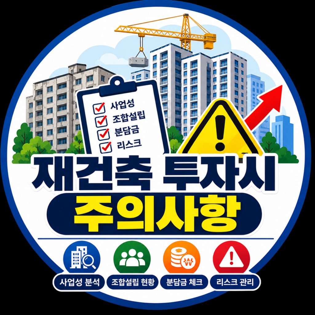 재건축 투지시 주의사항?