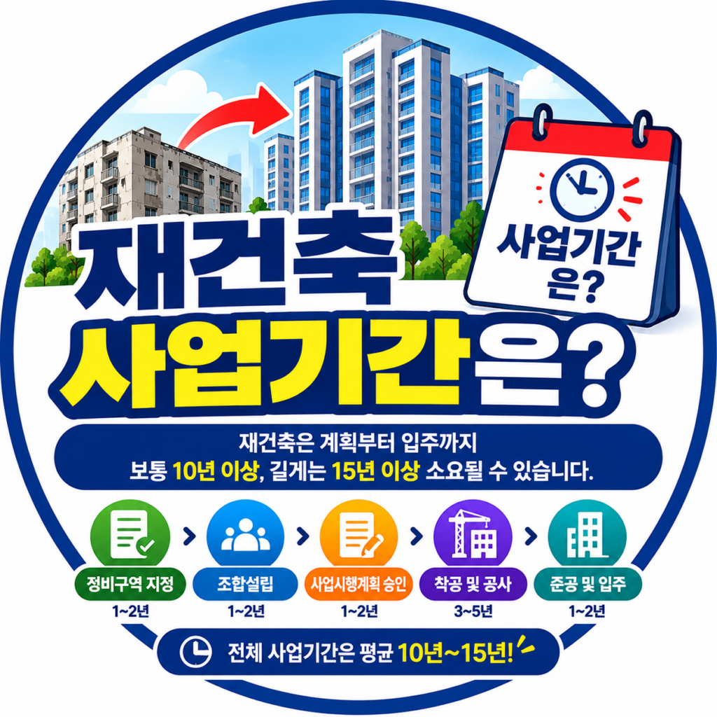재건축 사업기간은