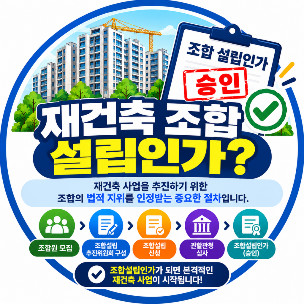 재건축조합 설립인가?