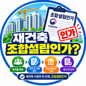 재건축 조합설립인가?