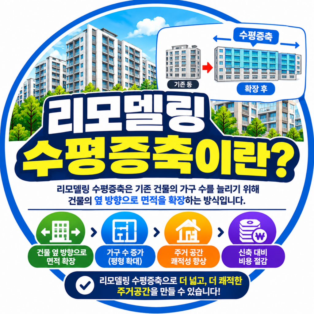리모델링 수평증축이란?